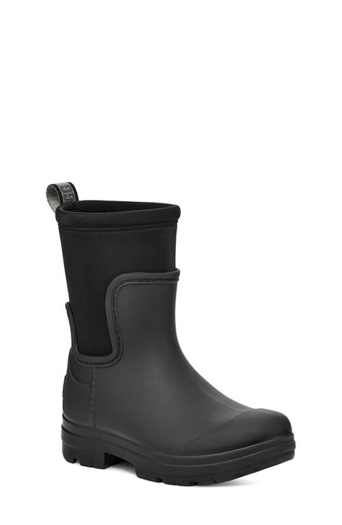 UGG(r) Kids' Droplet Waterproof Rain Boot in Black