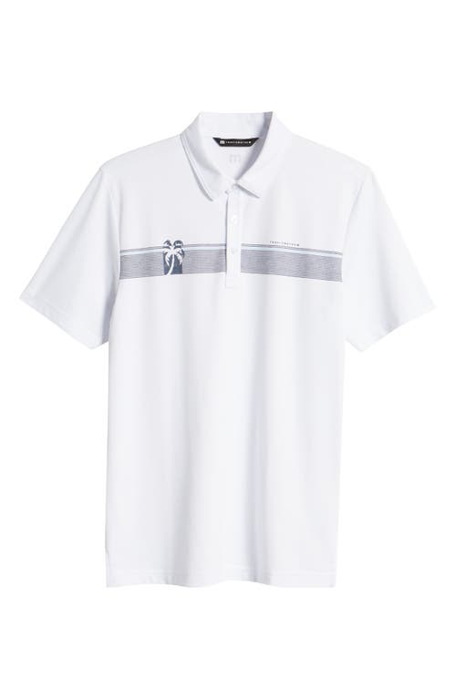 Shop Travismathew Wall Of Water Polo In White