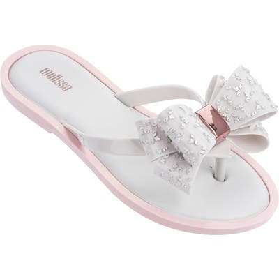 Melissa Sweet Flip Flop, White