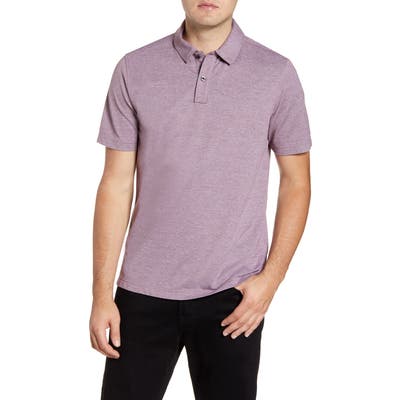 Nordstrom Shop Regular Fit Polo, Burgundy