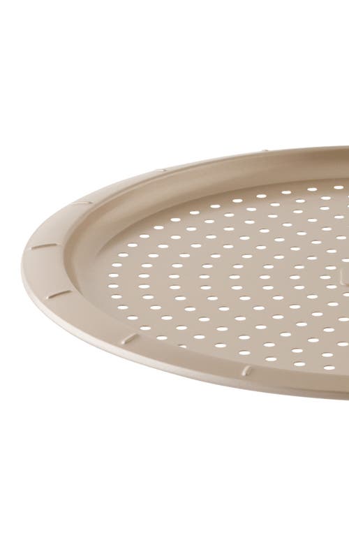 Shop Berghoff Leo Balance Perforated Pizza Pan In Golden