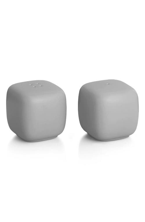 Shop Nambe Nambé Pop Salt & Pepper Shakers In Slate