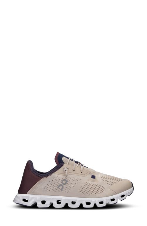 Shop On Cloud 5 Coast Sneaker In Sand/mulberry