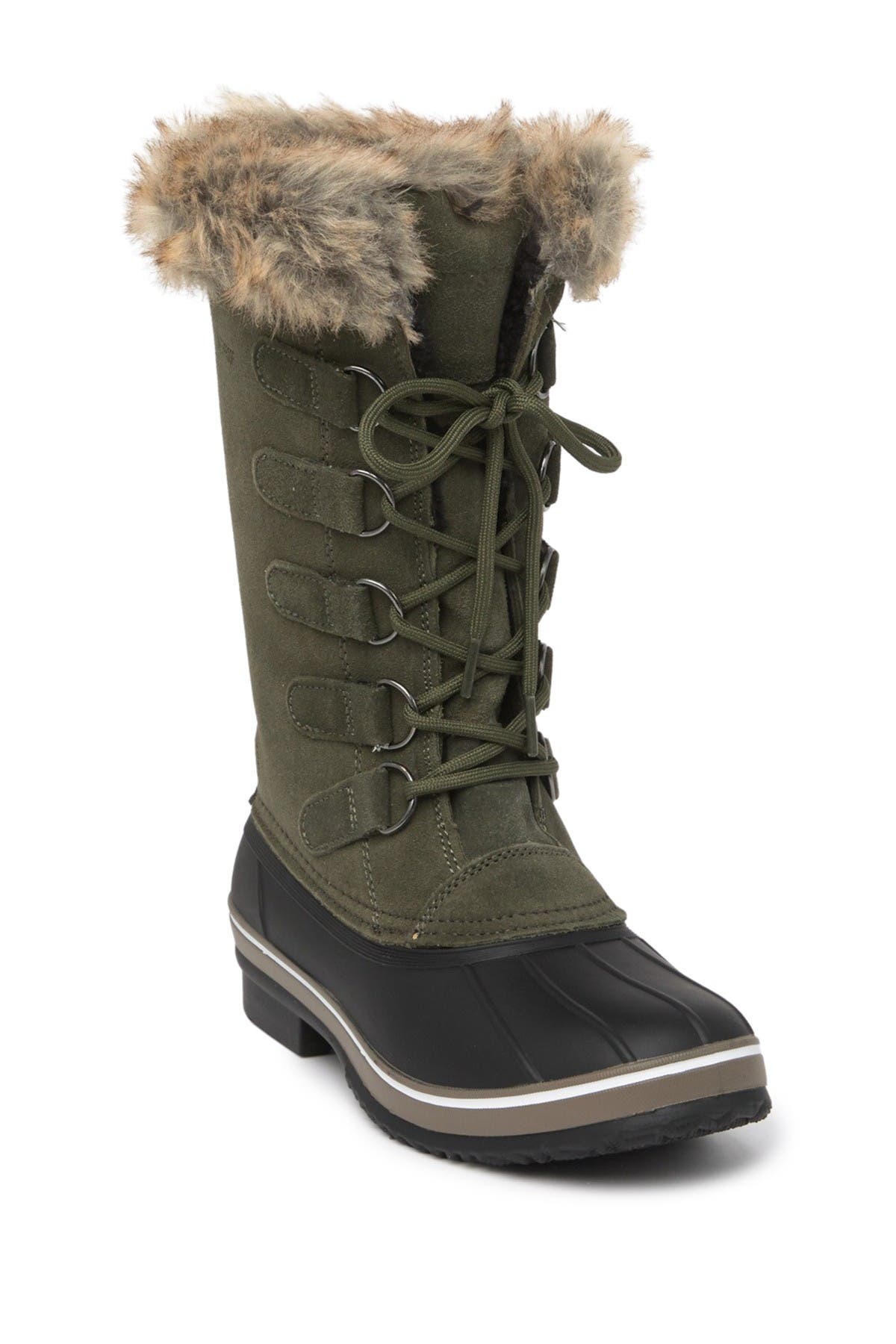 northside kathmandu faux fur lined duck boot