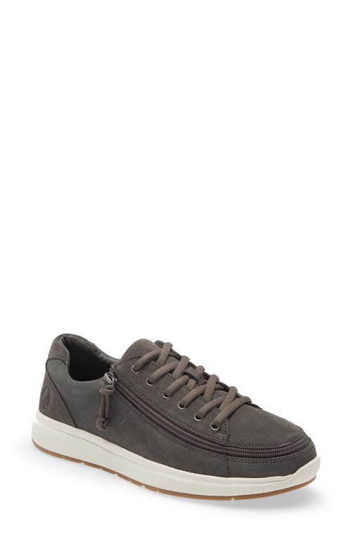 BILLY Footwear Comfort Lo Zip Around Sneaker in Grey/White