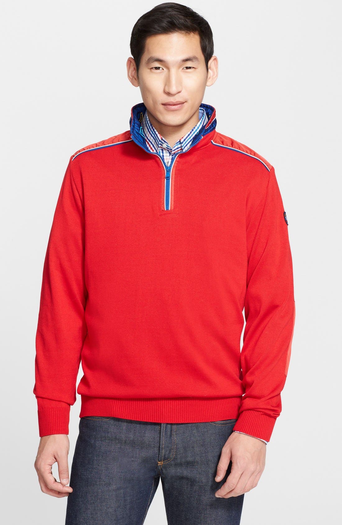 paul and shark marine quarter zip