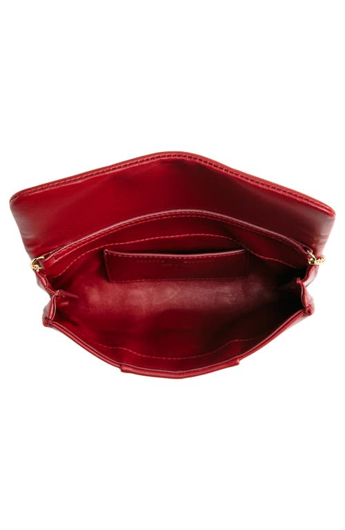 Proenza Schouler Flap Leather Shoulder Bag In Rosewood