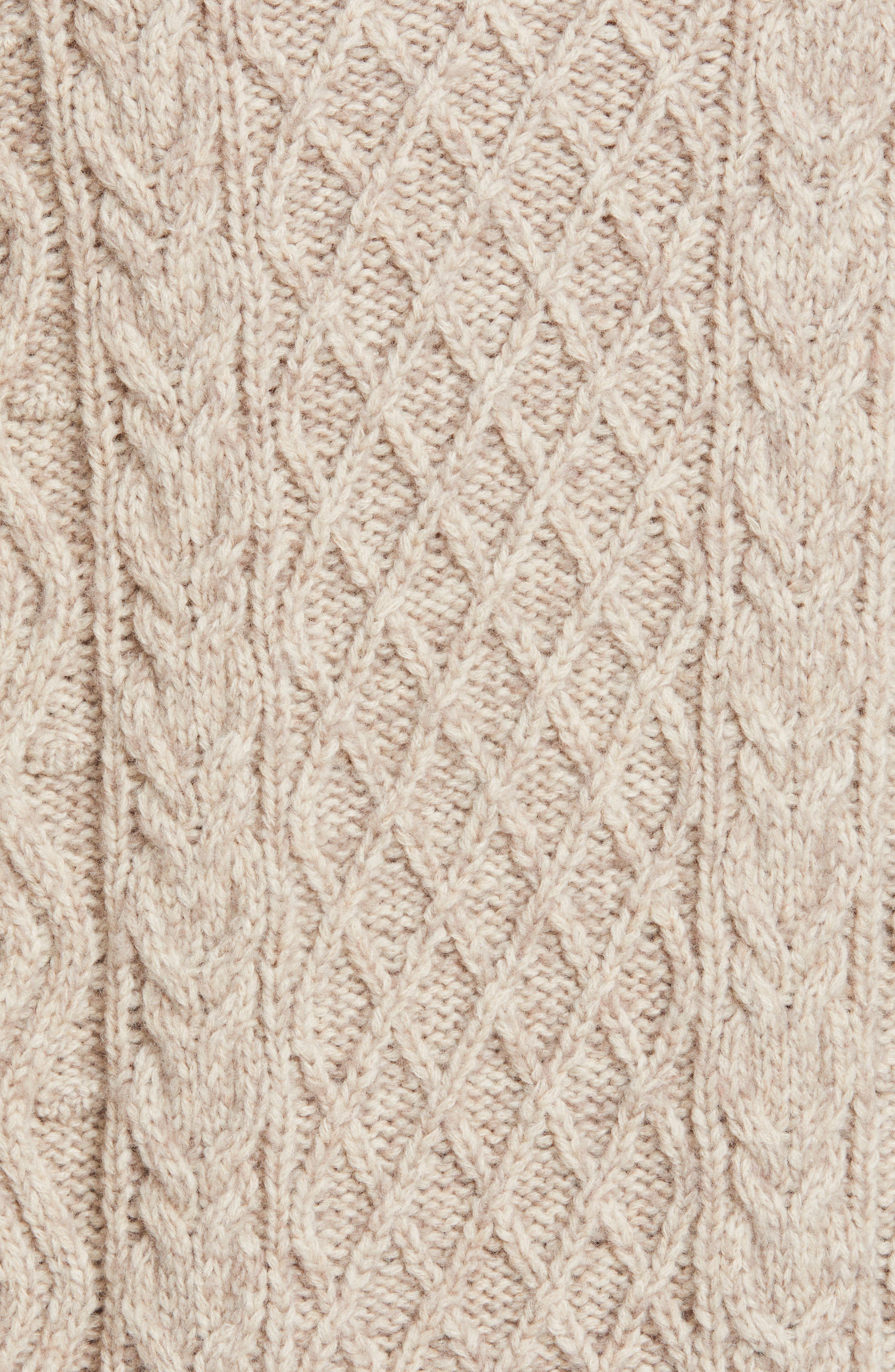 vince zig zag cable sweater