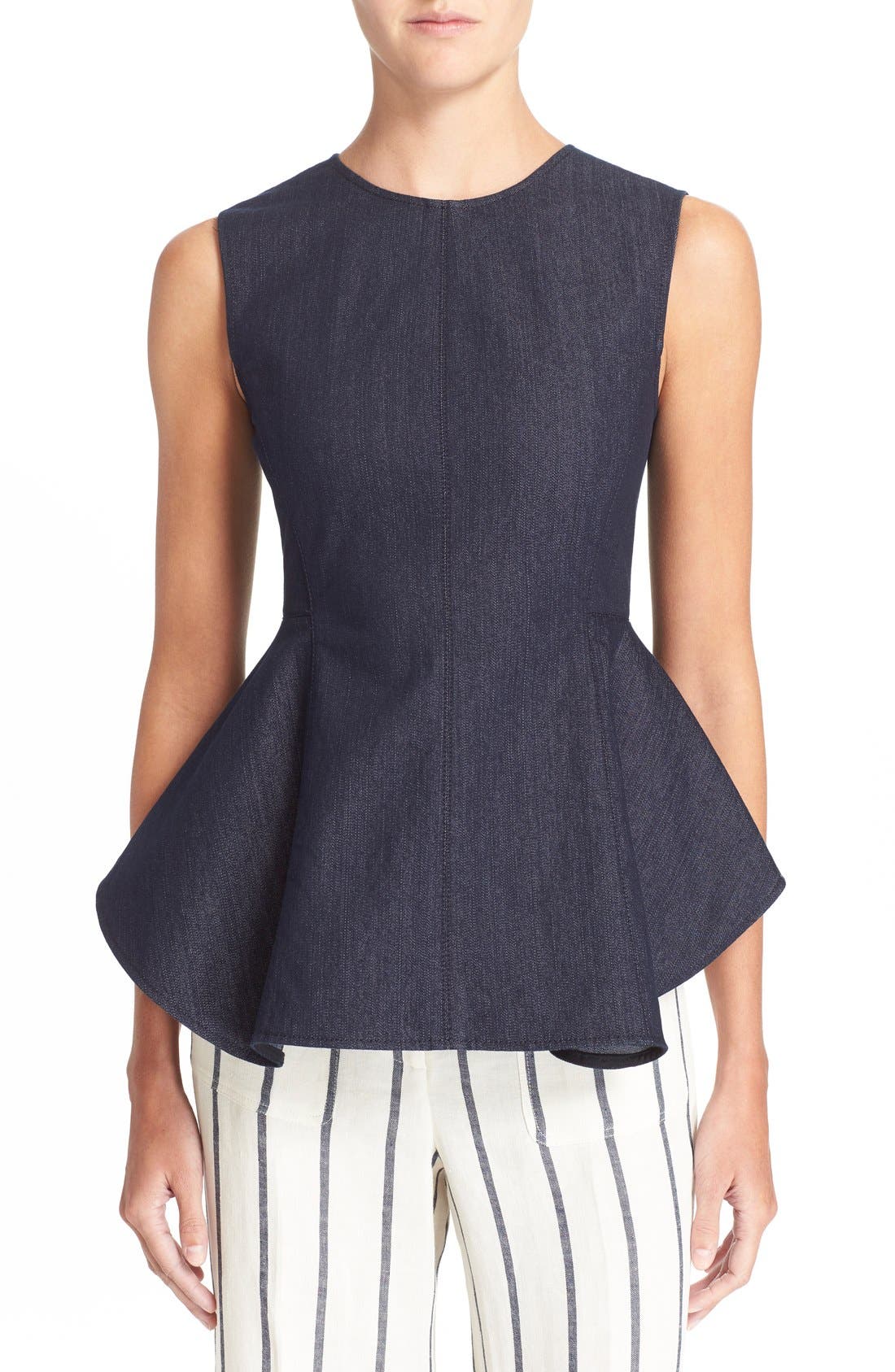 theory peplum top