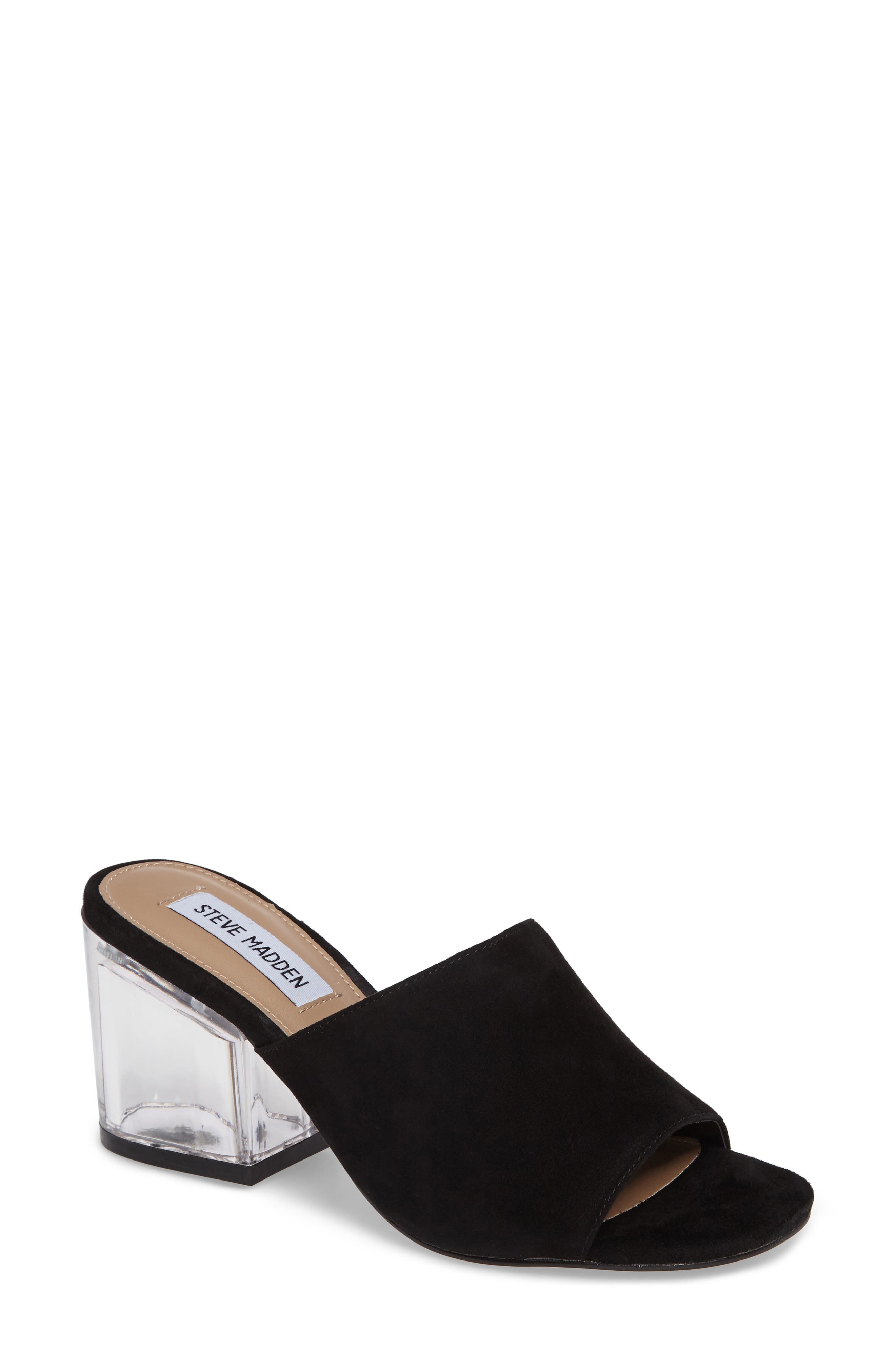 steve madden clear heels nordstrom