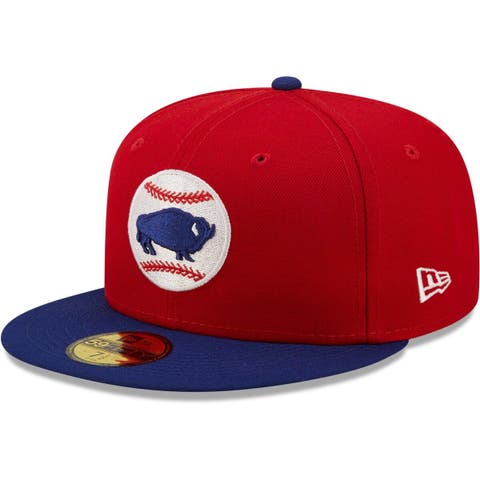 Men's New Era White Durham Bulls Theme Nights Bull Sharks 59FIFTY Fitted Hat