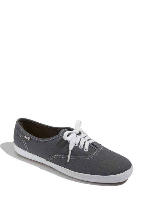 UPC 044209082610 product image for Keds® 'Champion' Canvas Sneaker in Graphite Canvas at Nordstrom, Size 7.5 | upcitemdb.com