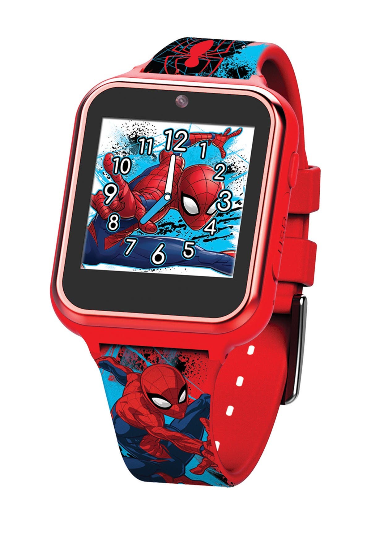 Itime Spiderman Interactive Kids Smart Watch In Red ModeSens