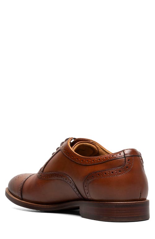 Florsheim Rucci Cap Toe Oxford In Cognac