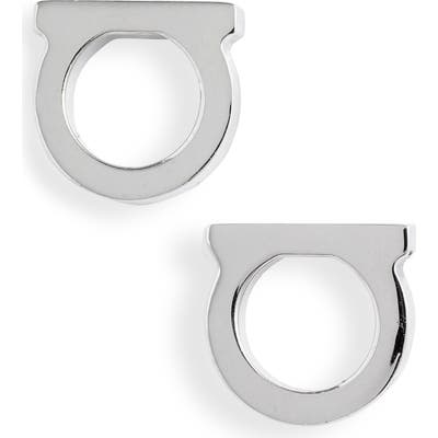 Salvatore Ferragamo Small Gancio Stud Earrings
