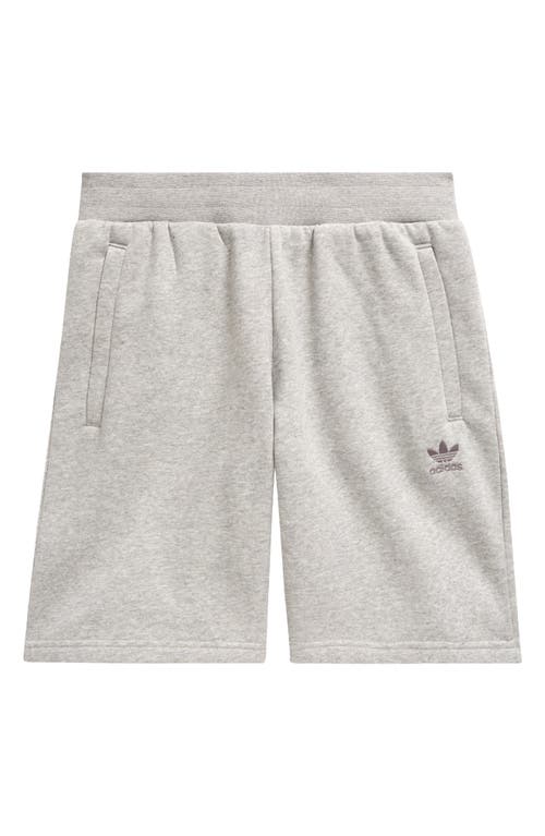 Shop Adidas Originals Adidas Kids' Essentials Sweat Shorts In Medium Grey Heather