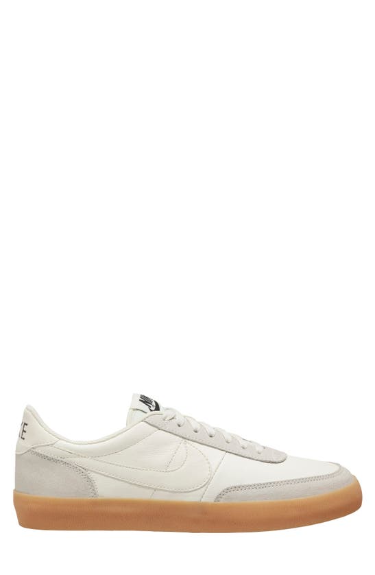 Nike Off-white Leather Killshot 2 Sneakers In Sail/ Gum Yellow/ Black