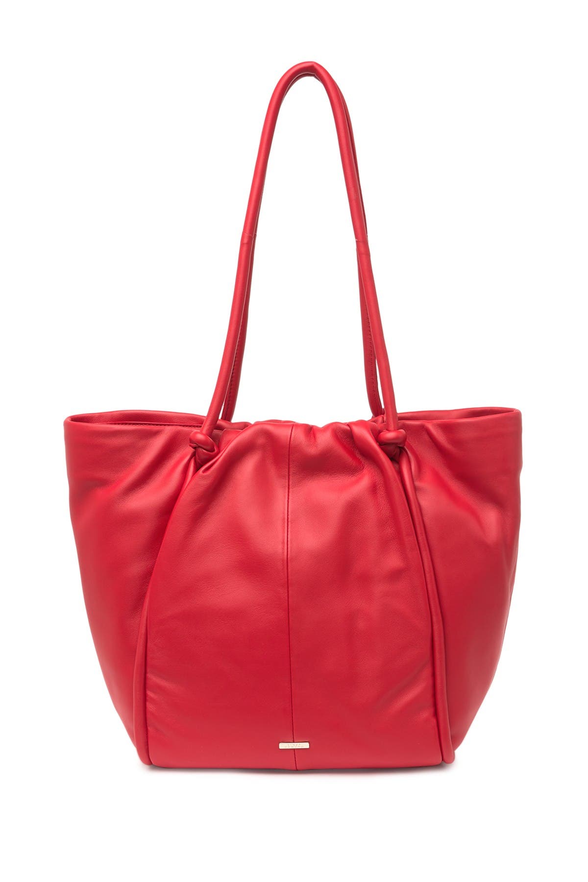 Vince Camuto Jude Leather Tote Bag In Red 01