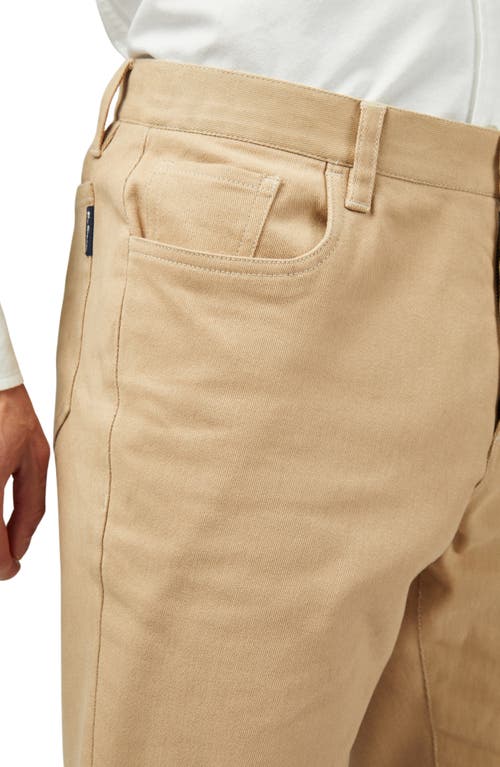 Ben Sherman Slim Tapered Leg 5-pocket Pants In Stone