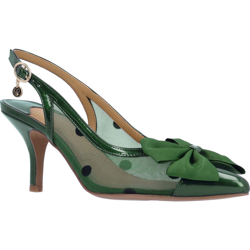 Shop J. Reneé Kadence Slingback Pump In Green