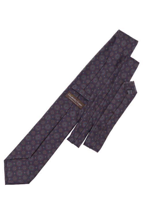 Elizabetta Moretti In Navy & Burgundy