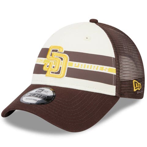 New Era Men's New Era White/Brown San Diego Padres 25th Team