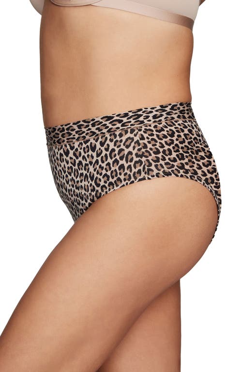 Cuup The Highwaist High Cut Modal Briefs In Leopard