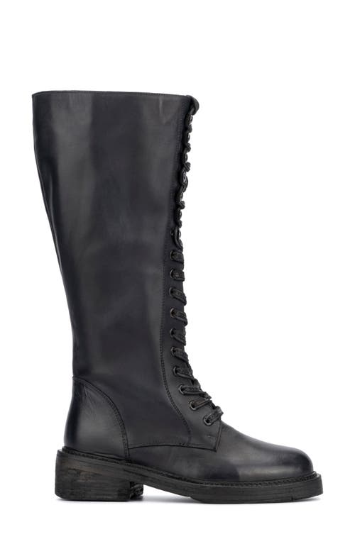 Vintage Foundry Sadelle Lace-up Boot In Black