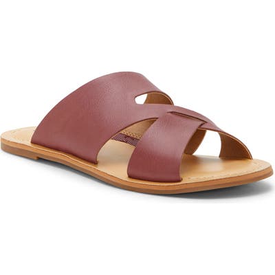 Lucky Brand Leelan Slide Sandal, Purple