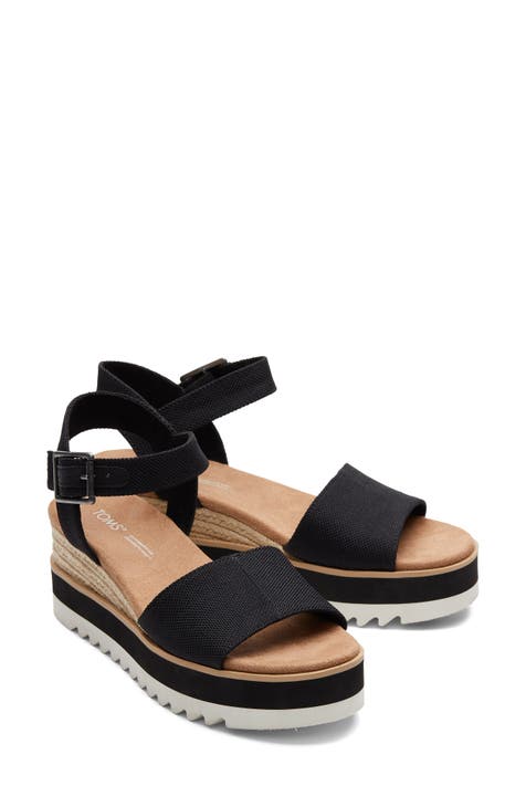 Discuter Rendezvous Gencive black low wedge sandals Annihiler Féodal ...