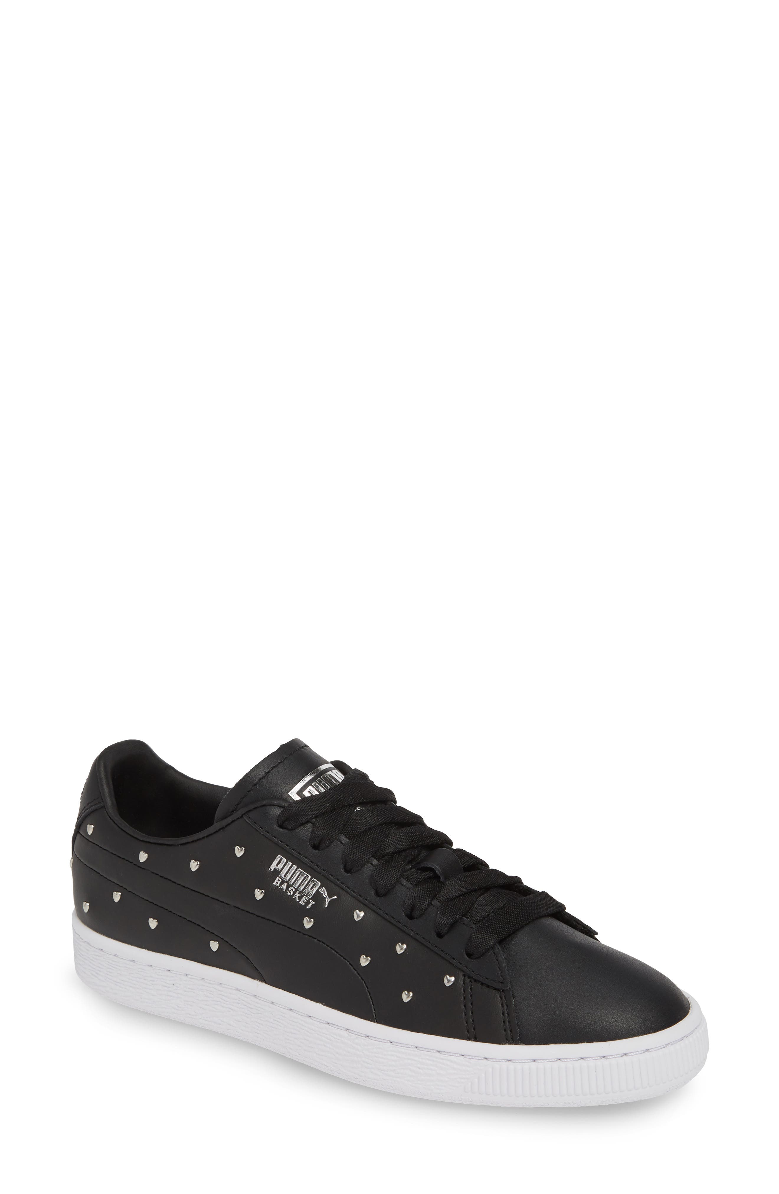Puma Basket Studs Sneaker- Black