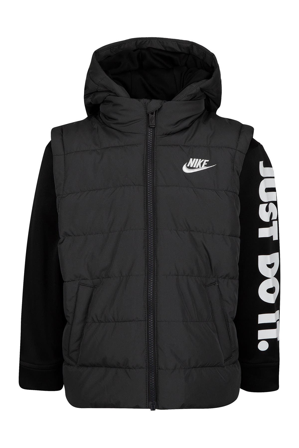 Nike | Therma Padded Mock Vest Jacket | Nordstrom Rack