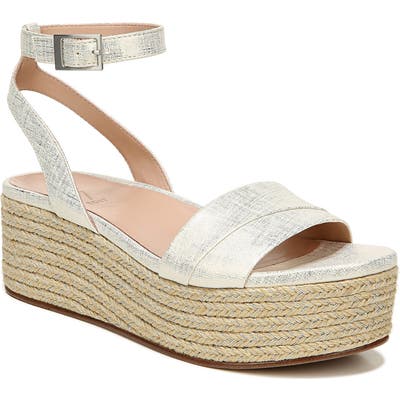 27 Edit Jamari Platform Sandal, White