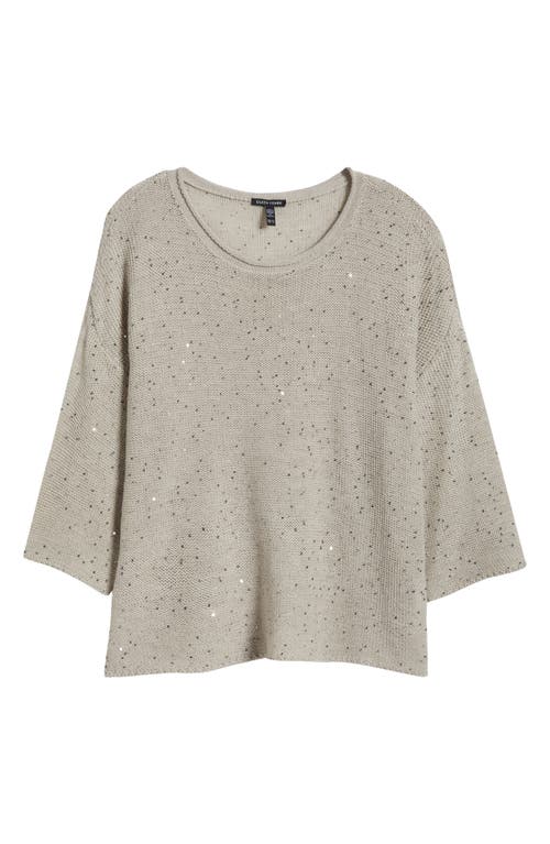 EILEEN FISHER EILEEN FISHER SEQUIN MERINO WOOL SWEATER