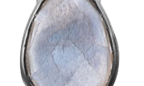 Adornia Fine Labradorite Rosary Pear Necklace In Green