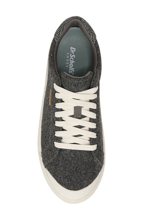 Shop Dr. Scholl's Time Off Sneaker In Charcoal