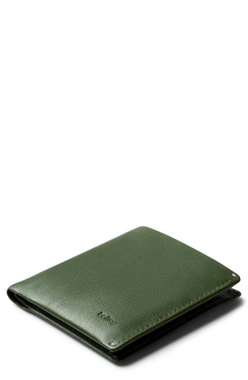 Note Sleeve RFID Wallet in Rangergreen