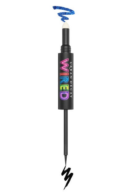 Urban Decay Wired Double-ended Eyeliner & Top Coat In Charged