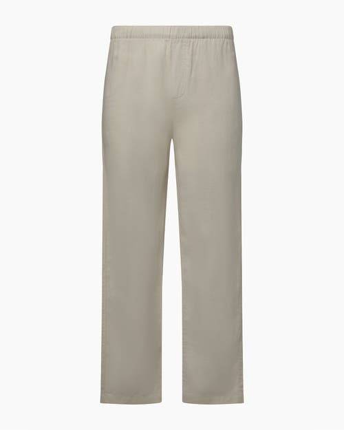 Onia Linen Home Pant In Stone