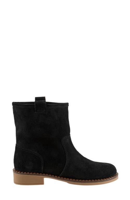 Bueno Olina Bootie In Black Suede
