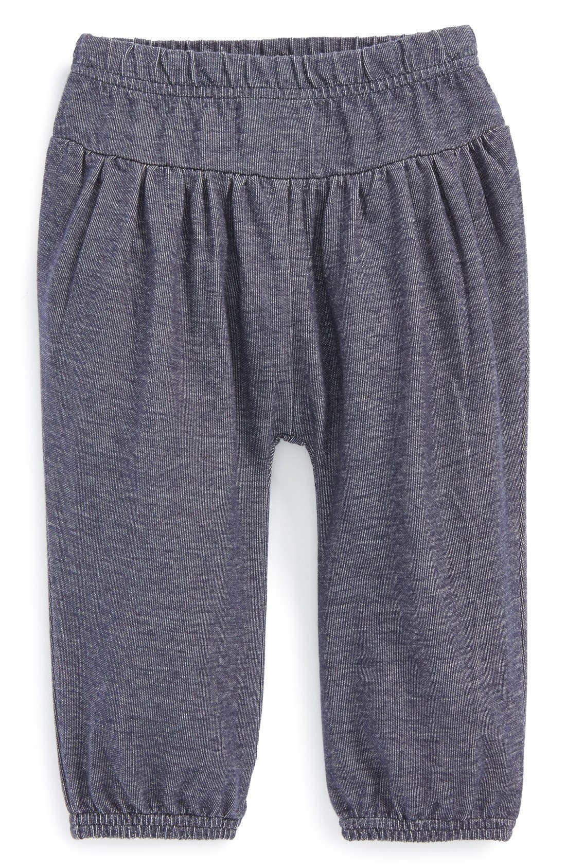 Tea Collection Denim Look Pants (Baby Girls) Nordstrom