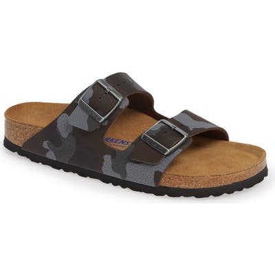 Birkenstock Arizona Soft Slide Sandal,11.5US / 44EU - Brown