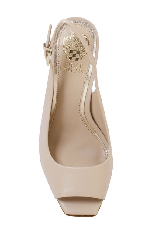 Shop Vince Camuto Lidiya Slingback Sandal In Soft Buff