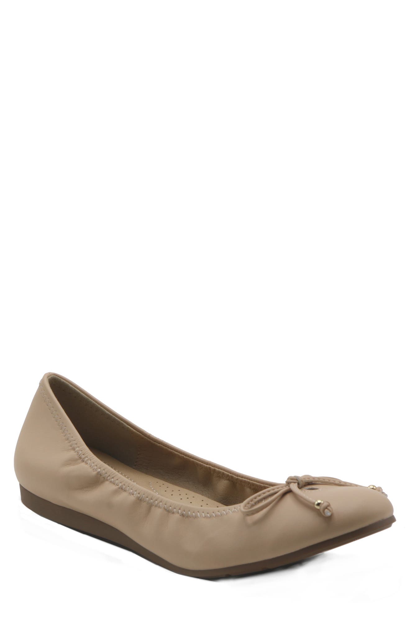 Mootsies Tootsies Women's Cameo Ballet Flats Women's Shoes In Sand-fl