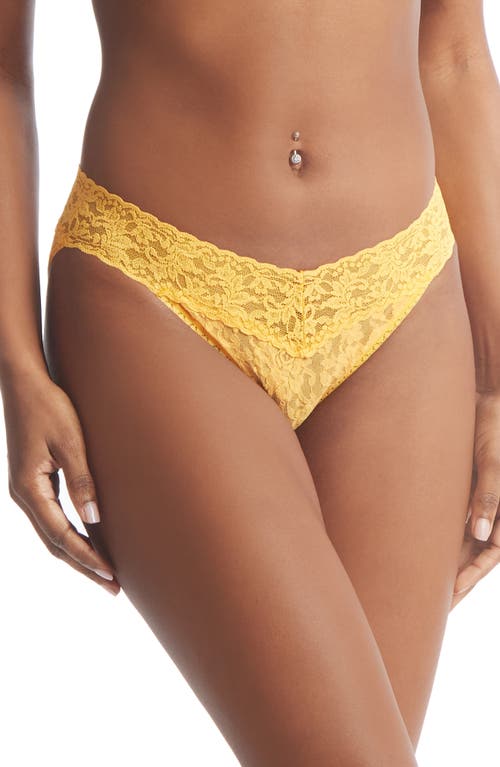 Hanky Panky Signature Lace Vikini in Ginger Shot (Orange) at Nordstrom, Size X-Small