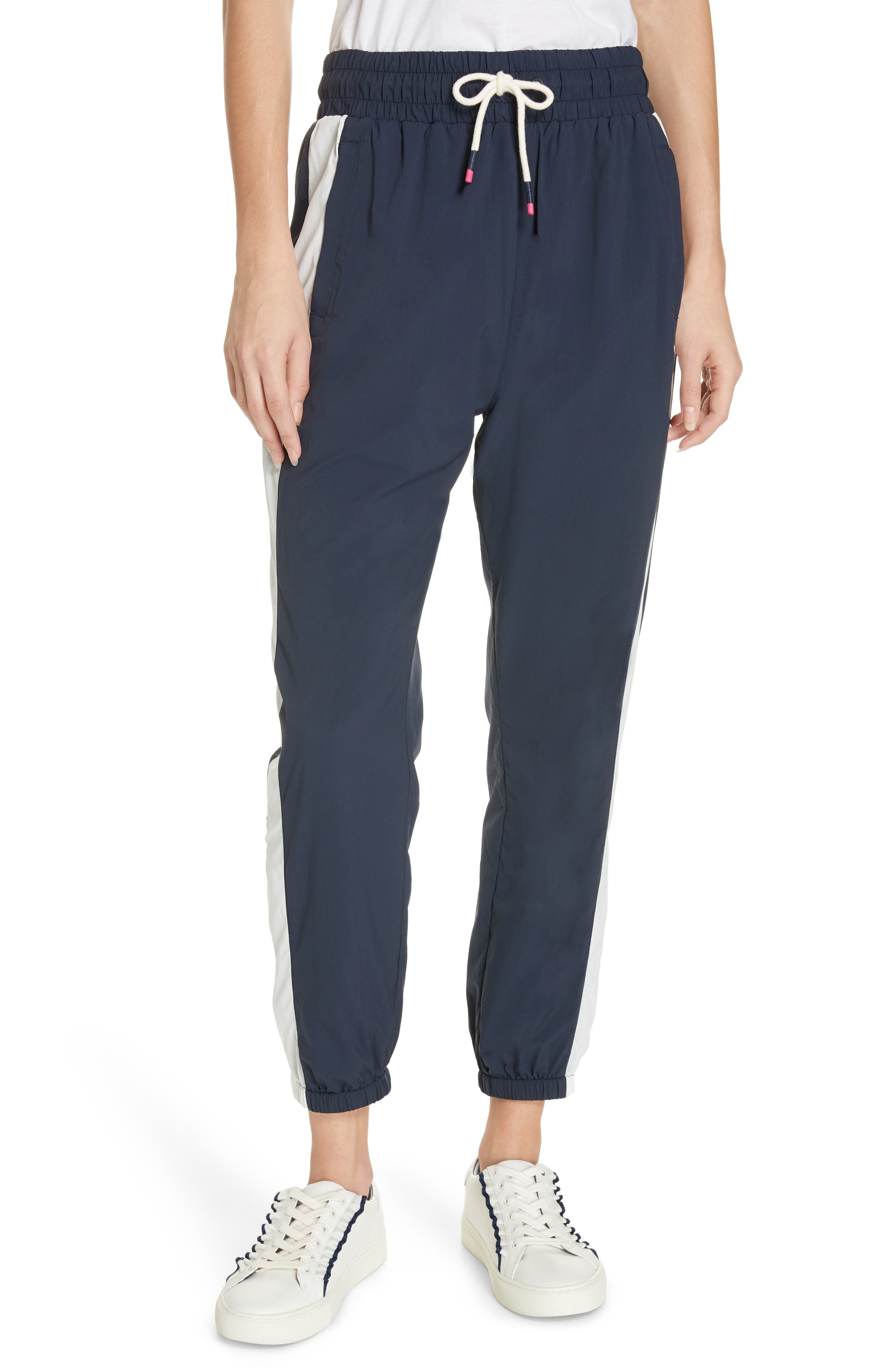 Tory Sport Nylon Jogger Pants, Blue