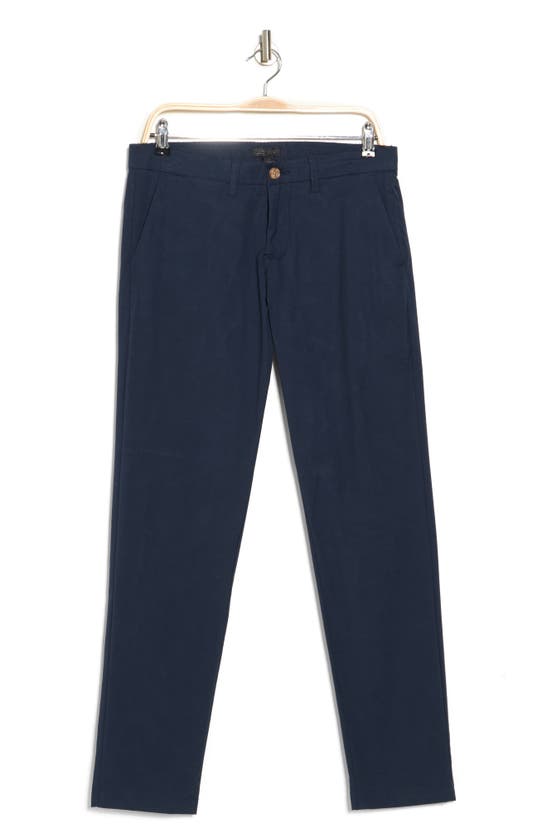 Shop 14th & Union Tech Chino Pants In Navy Blazer