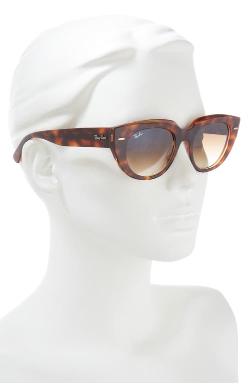 Ray Ban Ray-ban 52mm Gradient Square Sunglasses In Clear