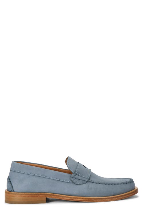 Shop Kurt Geiger London Luis Penny Loafer In Light/pastel Blue