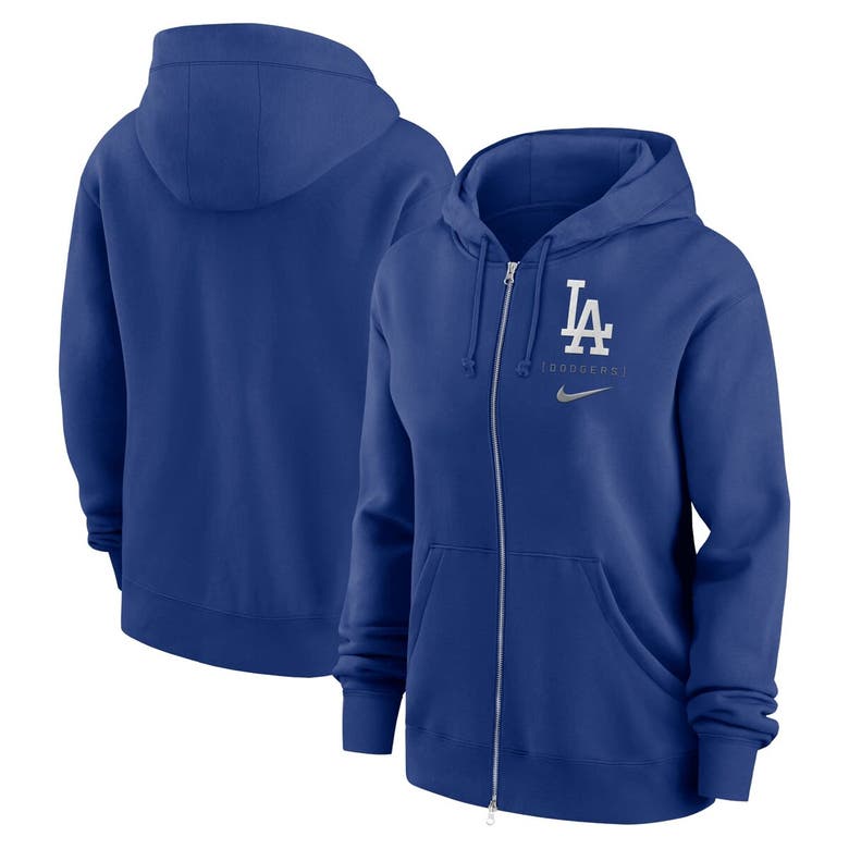 Nike Royal Los Angeles Dodgers Legacy Icon Full-zip Hoodie